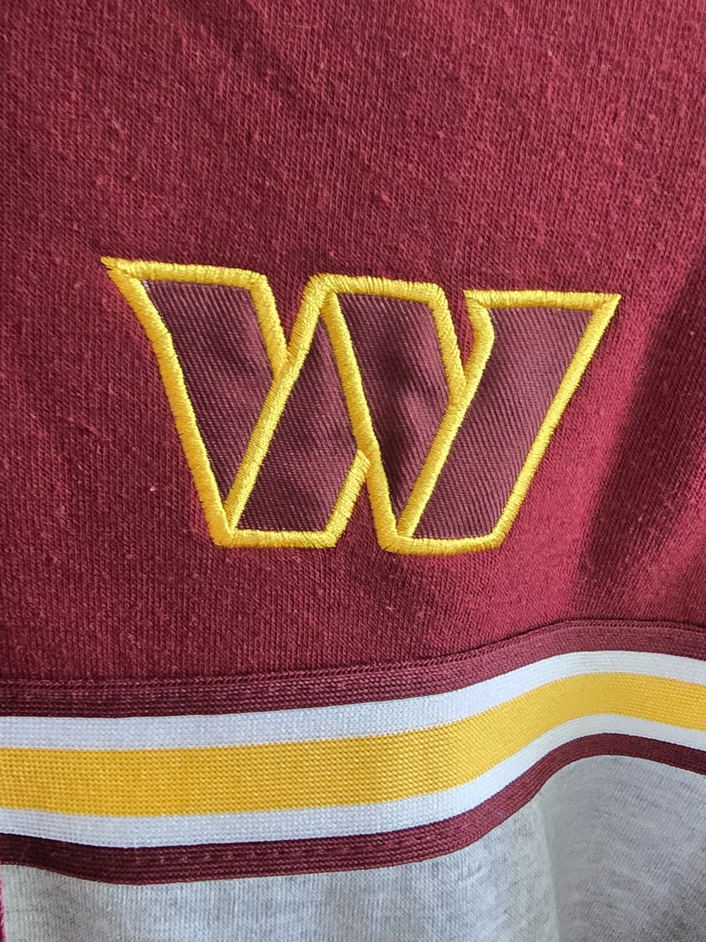 NFL Team Apparel Women's Washington Football Team Hoodie - Picture 5 of 15